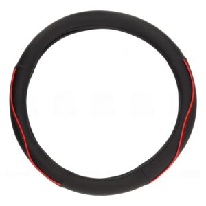Cubre volante negro/rojo (diam.38)